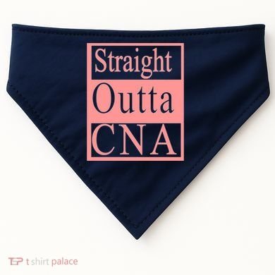 Straight Outta CNA USA-Made Doggie Bandana