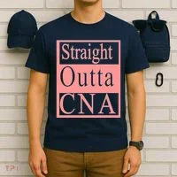 Straight Outta CNA T-Shirt thumb 6