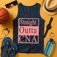 Straight Outta CNA Tank Top thumb 4