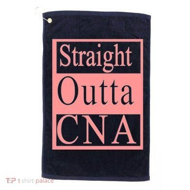 Straight Outta CNA Golf Towel