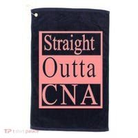 Straight Outta CNA Golf Towel thumb 0