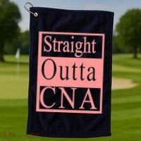 Straight Outta CNA Golf Towel thumb 1