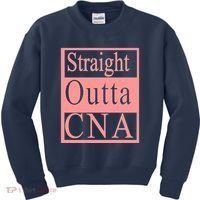 Straight Outta CNA Kids Sweatshirt thumb 0