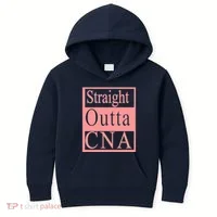 Straight Outta CNA Kids Hoodie thumb 0