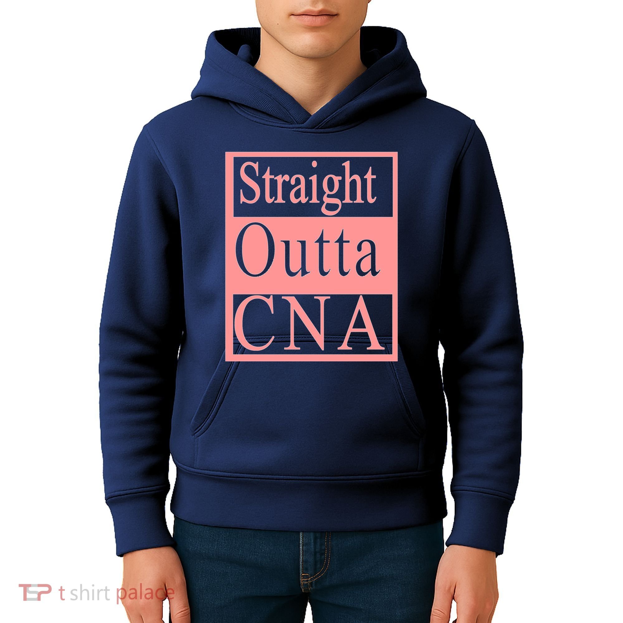 Straight Outta CNA Kids Hoodie