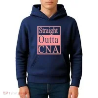 Straight Outta CNA Kids Hoodie thumb 4