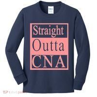 Straight Outta CNA Kids Long Sleeve Shirt thumb 0