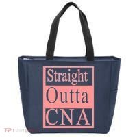 Straight Outta CNA Tote Bag thumb 0