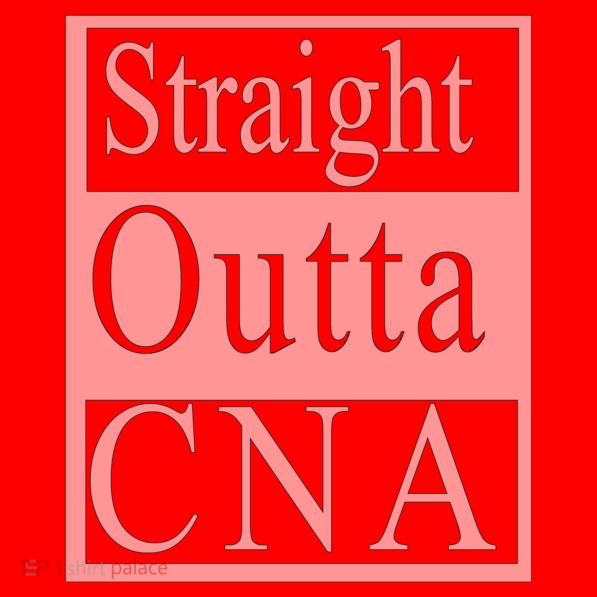 Straight Outta CNA Santa Hat