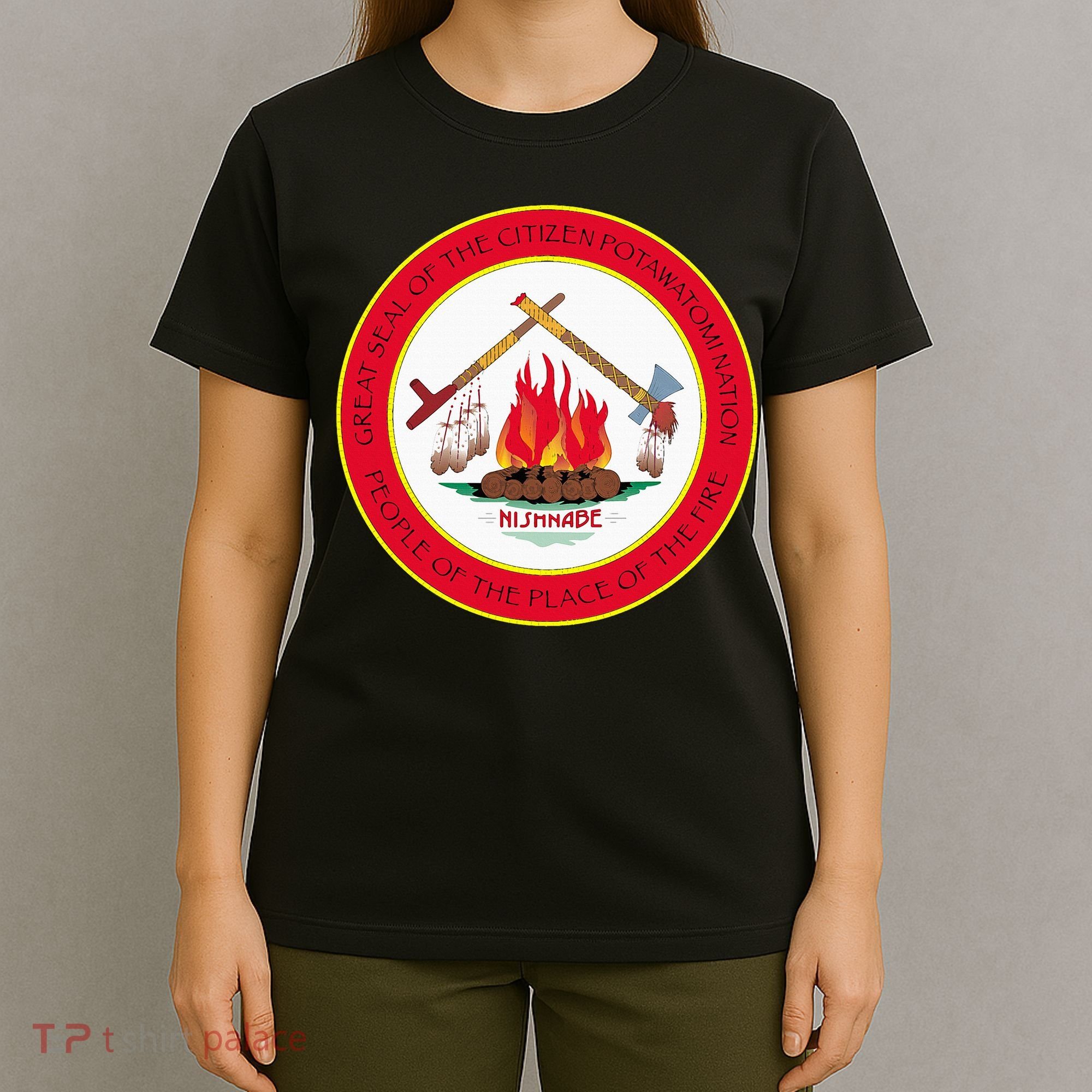 Seal Of Citizen Potawatomi Nation Indian Reservation T-Shirt