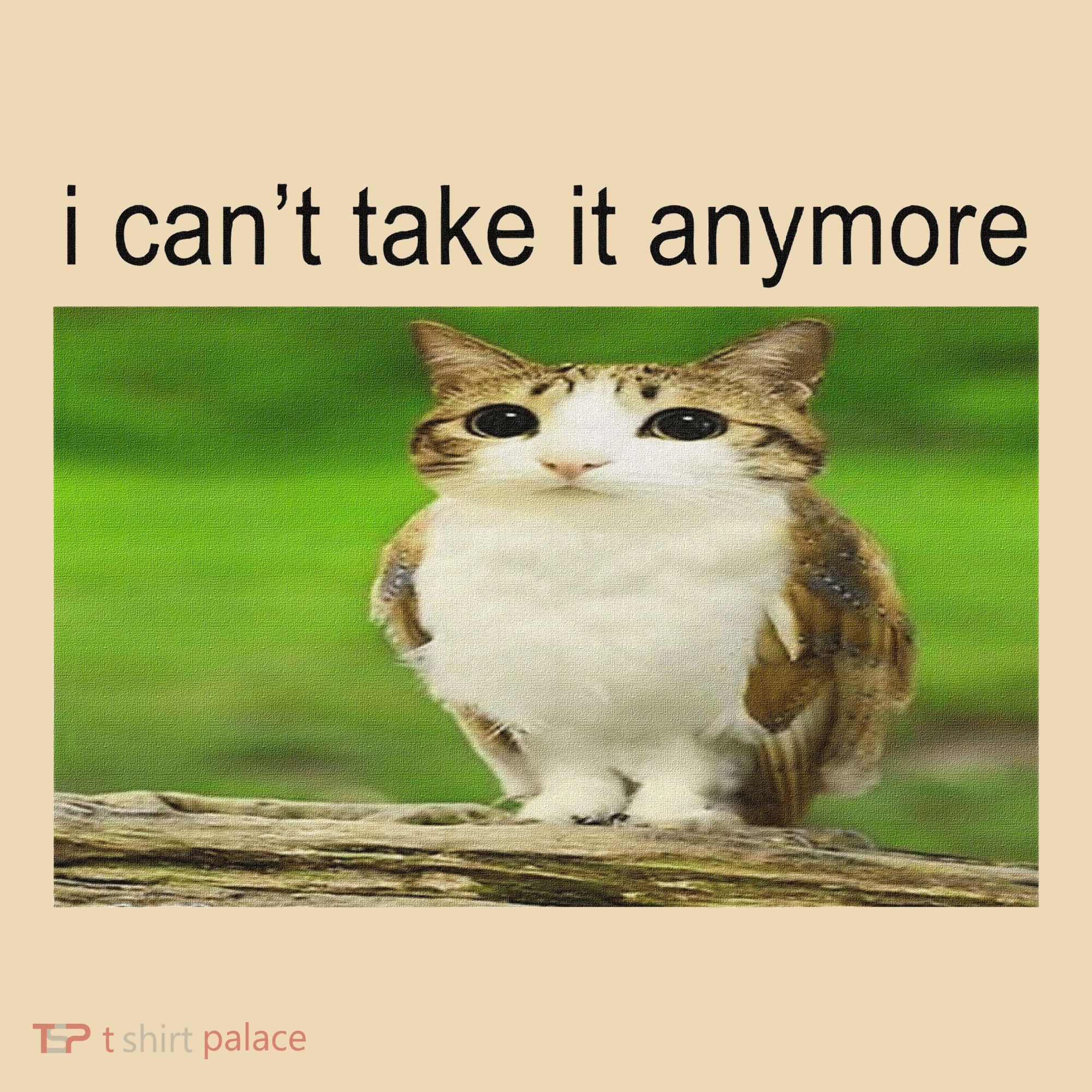 Silly Owl Cat Meme I CanT Take It Anymore Tote Bag