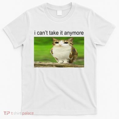 Silly Owl Cat Meme I CanT Take It Anymore T-Shirt