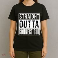 Straight Outta Connecticut Connecticut T-Shirt thumb 4