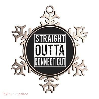 Straight Outta Connecticut Connecticut Ornament