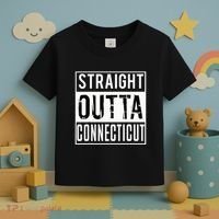 Straight Outta Connecticut Connecticut Toddler T-Shirt thumb 3