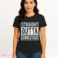 Straight Outta Connecticut Connecticut Women's T-Shirt thumb 4