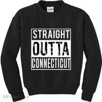 Straight Outta Connecticut Connecticut Kids Sweatshirt thumb 0