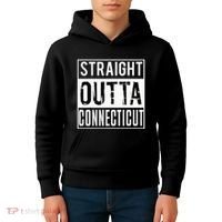 Straight Outta Connecticut Connecticut Kids Hoodie thumb 4