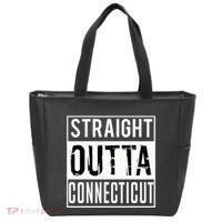 Straight Outta Connecticut Connecticut Tote Bag thumb 0