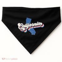 State Of California Retro Logo USA-Made Doggie Bandana thumb 0