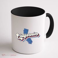 State Of California Retro Logo Coffee Mug thumb 1