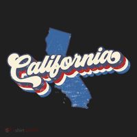 State Of California Retro Logo Beanie thumb 2