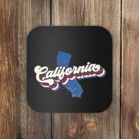 State Of California Retro Logo Coaster thumb 0