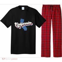 State Of California Retro Logo Pajama Set thumb 0