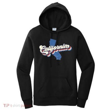 State Of California Retro Logo Women's Hoodie