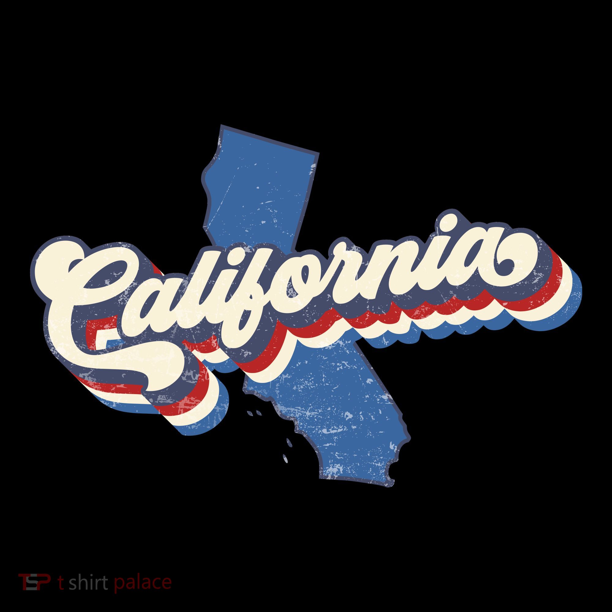 State Of California Retro Logo Women's Hoodie