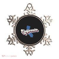 State Of California Retro Logo Ornament thumb 0