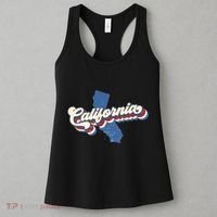 State Of California Retro Logo Women's Tank Top thumb 3