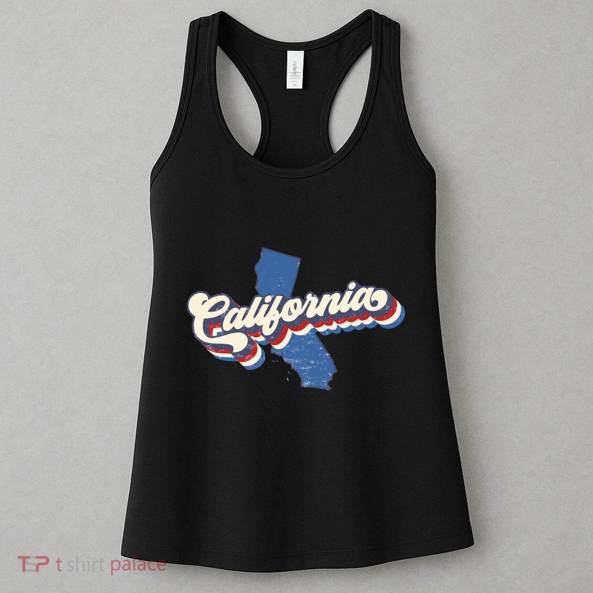 State Of California Retro Logo Women's Tank Top