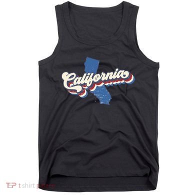 State Of California Retro Logo Tank Top