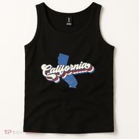 State Of California Retro Logo Tank Top thumb 2