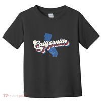 State Of California Retro Logo Toddler T-Shirt thumb 0