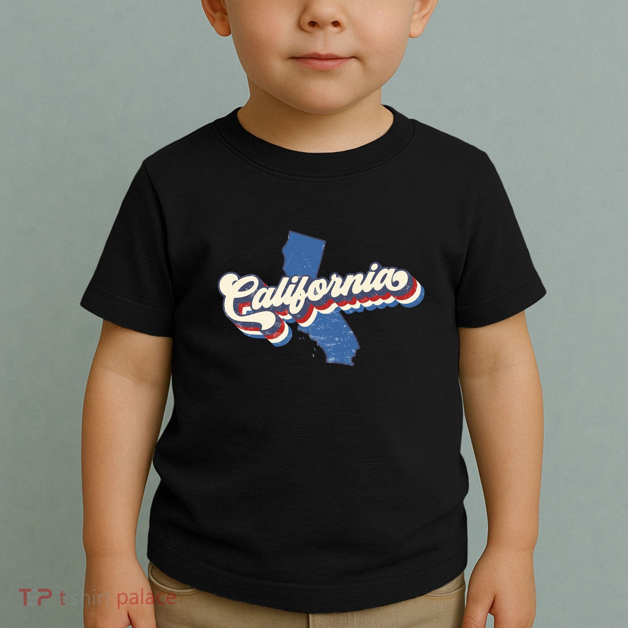 State Of California Retro Logo Toddler T-Shirt