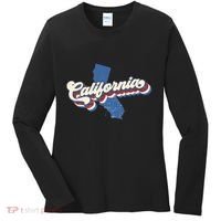 State Of California Retro Logo Women's Long Sleeve Shirt thumb 0