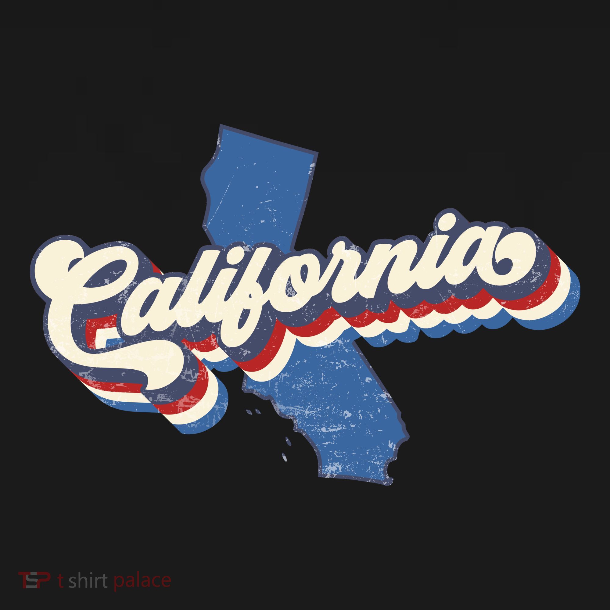 State Of California Retro Logo Women's T-Shirt