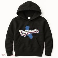 State Of California Retro Logo Kids Hoodie thumb 0
