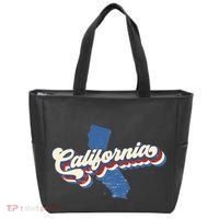 State Of California Retro Logo Tote Bag thumb 0