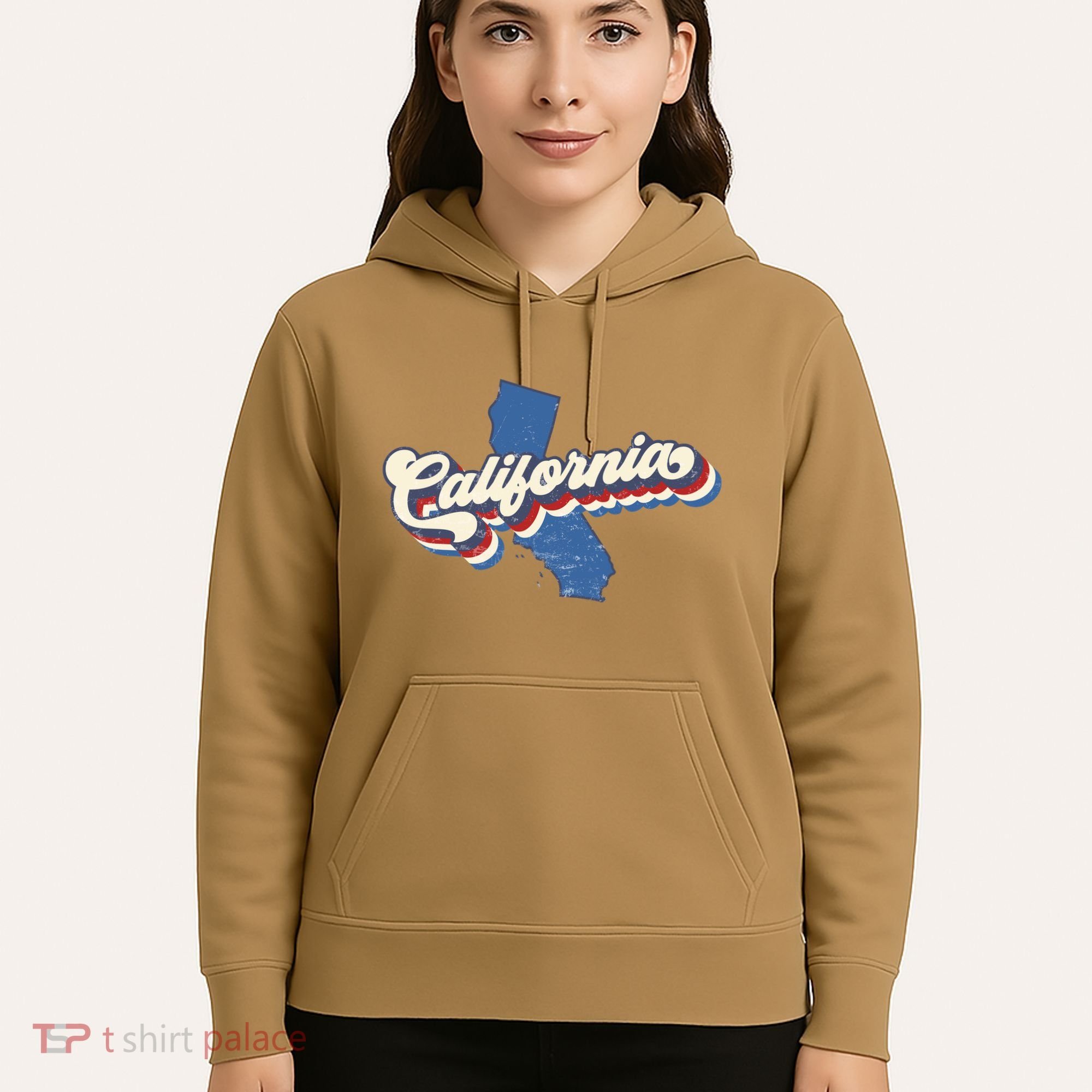 State Of California Retro Logo Hoodie