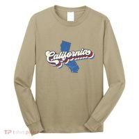 State Of California Retro Logo Long Sleeve Shirt thumb 0