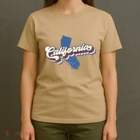 State Of California Retro Logo T-Shirt thumb 4