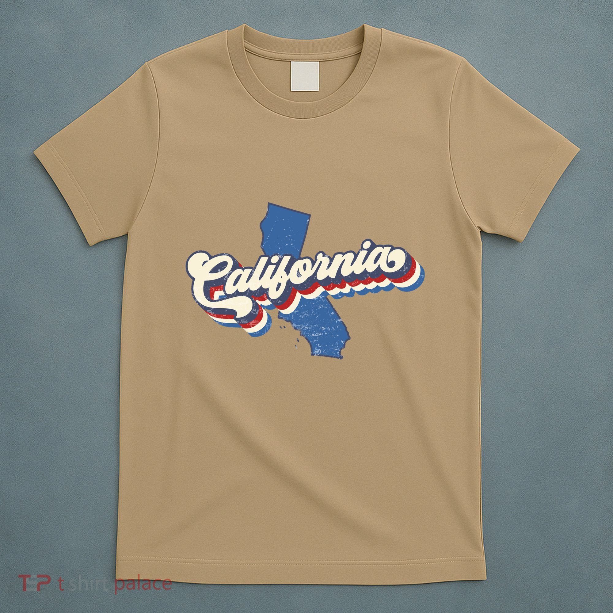 State Of California Retro Logo T-Shirt