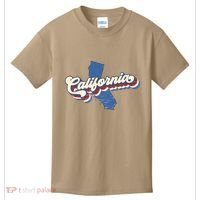 State Of California Retro Logo Kids T-Shirt thumb 0