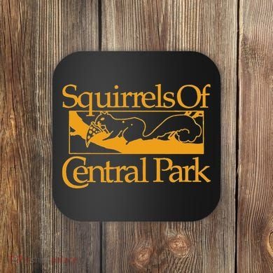 Squirrels Of Central Park Coaster