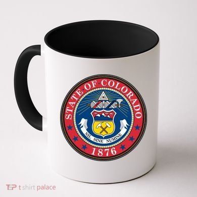 State Of Colorado Seal 1876 Coffee Mug