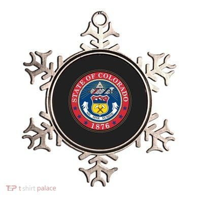 State Of Colorado Seal 1876 Ornament