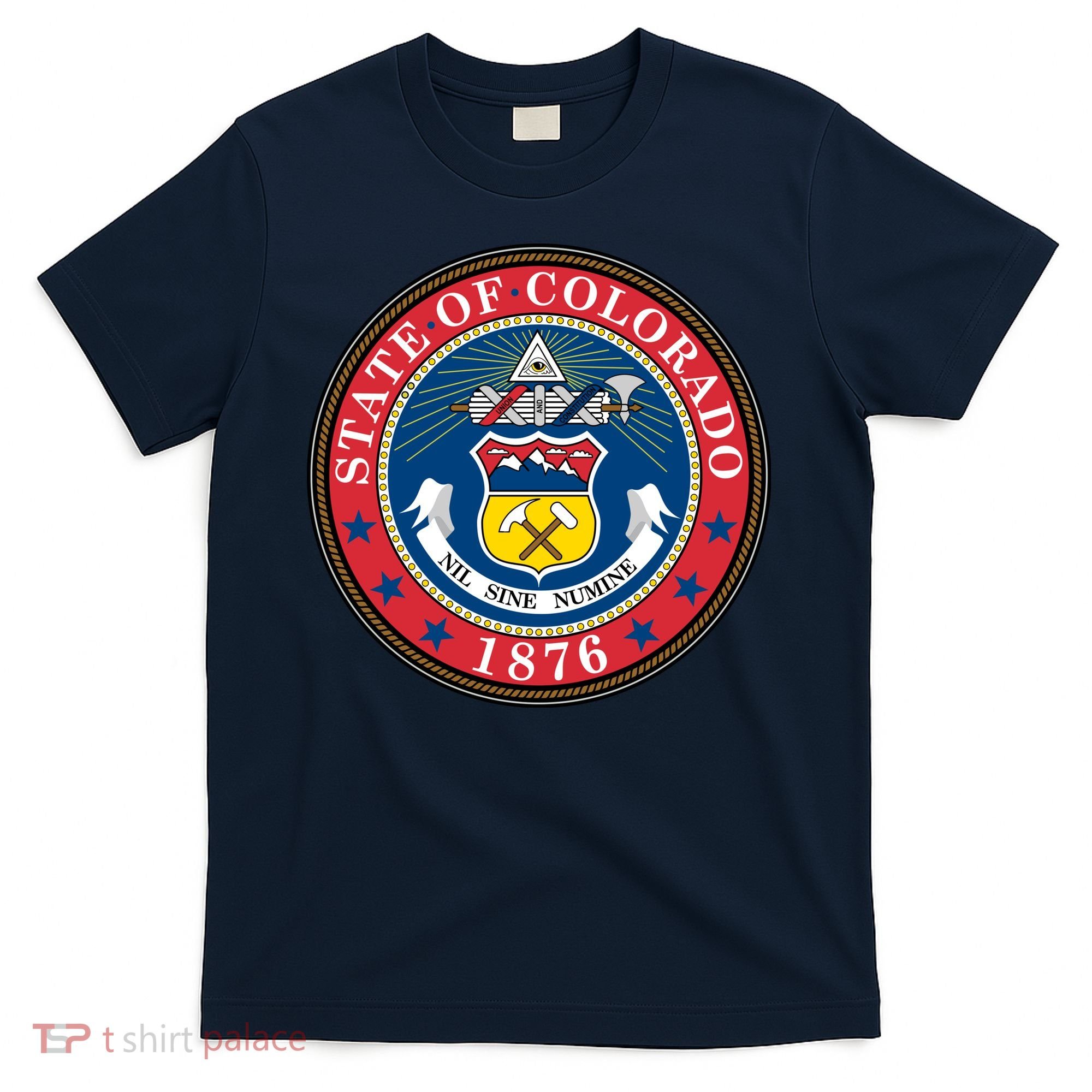 State Of Colorado Seal 1876 T-Shirt